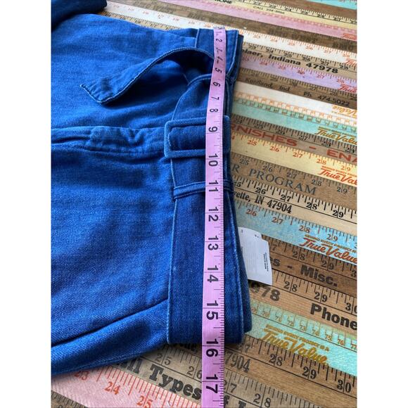 Closed Denim 28 High Waist Straight Leg Med Wash Belted Jeans Denim Milla - Picture 12 of 15